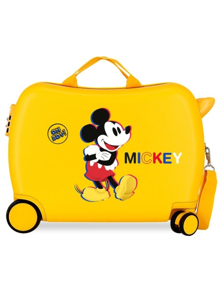 2929822 MALETA INF.ABS 4R. (2 MULTI) MICKEY 3D OCRE