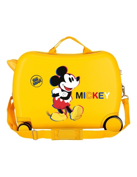 2929822 MALETA INF.ABS 4R. (2 MULTI) MICKEY 3D OCRE