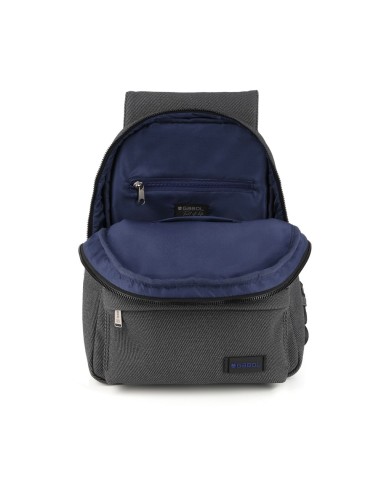Mochila Paseo C/Solapa Mujer Gabol Salma Gris Mochila de ...