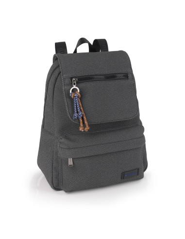 Mochila Paseo C/Solapa Mujer Gabol Salma Gris Mochila de ...