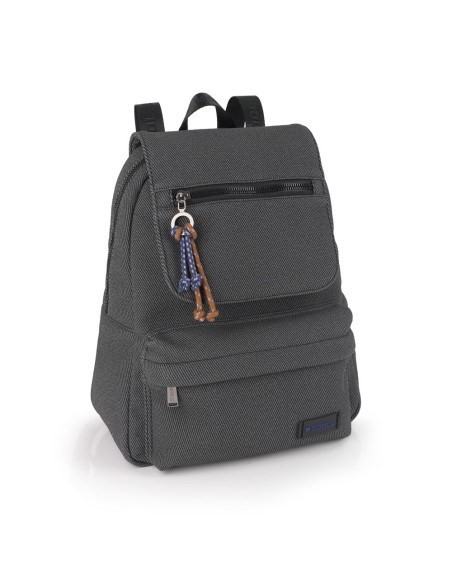 Mochila Paseo C/Solapa Mujer Gabol Salma Gris Mochila de ...