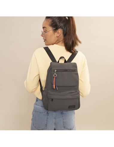 Mochila Paseo C/Solapa Mujer Gabol Salma Gris Mochila de ...