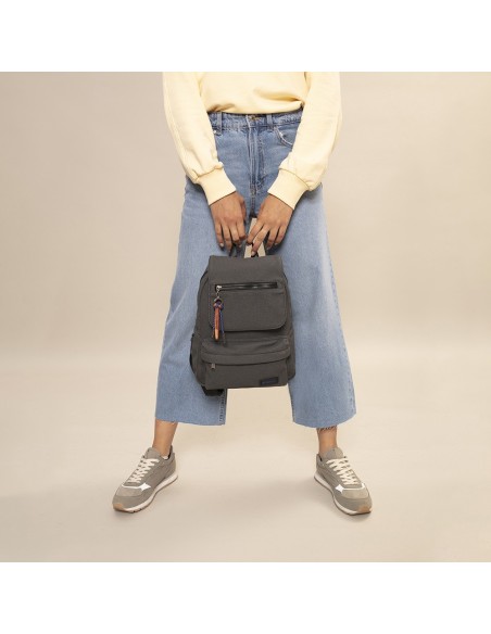 Mochila Paseo C/Solapa Mujer Gabol Salma Gris Mochila de ...