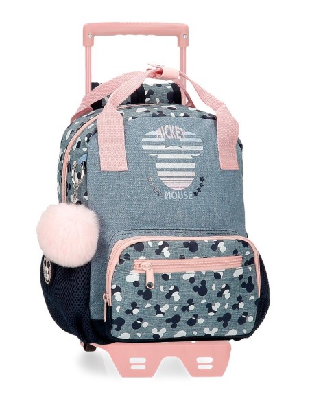 32221T1 * MOCHILA ADAP.27CM. C/CARRO MICKEY DENIM 32221T1 * MOCHILA ADAP.27CM. C/CARRO MICKEY DENIM