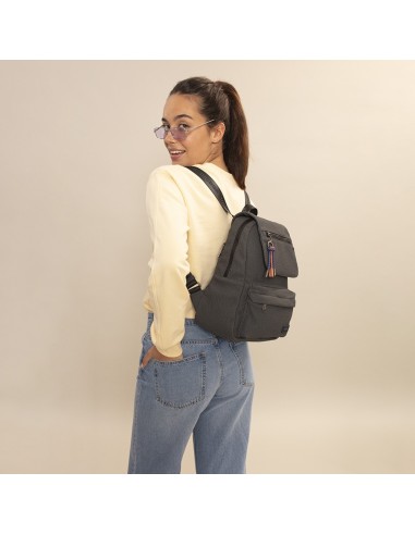 Mochila Paseo C/Solapa Mujer Gabol Salma Gris Mochila de ...
