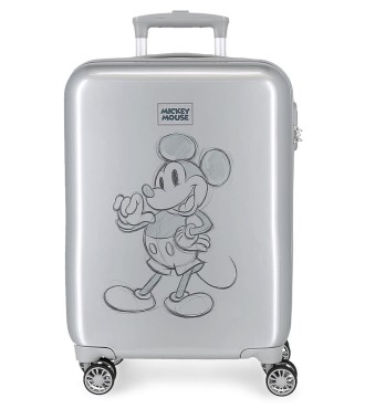 3591721 TROLLEY ABS 55CM.4R. MICKEY PLATA