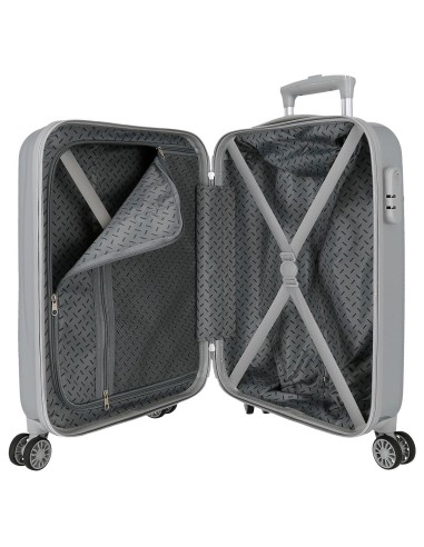 3591721 TROLLEY ABS 55CM.4R. MICKEY PLATA