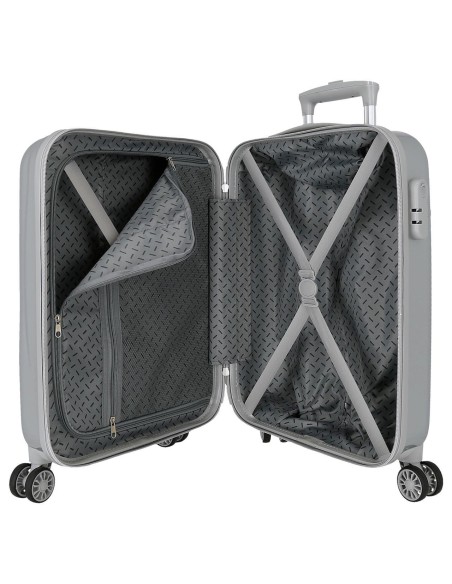 3591721 TROLLEY ABS 55CM.4R. MICKEY PLATA 3591721 TROLLEY ABS 55CM.4R. MICKEY PLATA