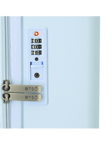 3668621 TROLLEY ABS 55CM.C/EXP. 4R.  MICKEY HAPPINESS TURQUE