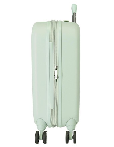 3668624 TROLLEY ABS 55CM.C/EXP. 4R.  MICKEY HAPPINESS VERDE