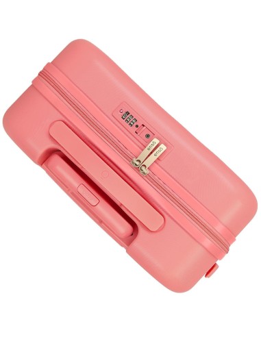 3669122 TROLLEY ABS 55CM.4R.  MINNIE HAPPINESS CORAL