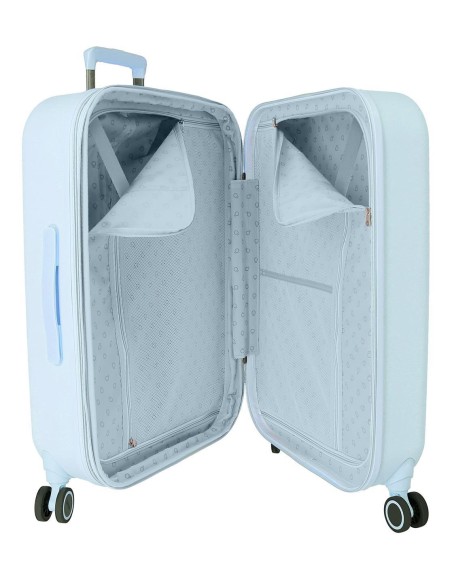 3669221 TROLLEY ABS 70CM.4R.  MICKEY HAPPINESS TURQUESA