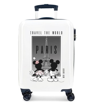 3671724 TROLLEY ABS 55CM.4R MINNIE Y MICKEY PARIS BLANCO