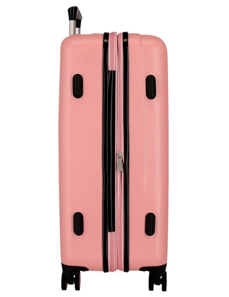 3671823 TROLLEY ABS 68CM.4R. MINNIE Y MICKEY PARIS NUDE