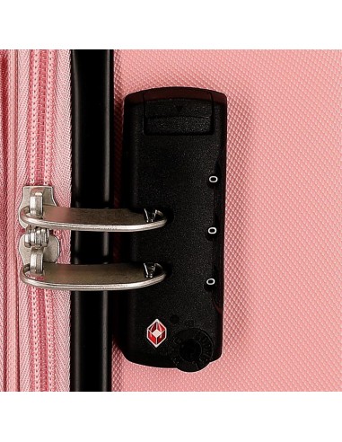3671823 TROLLEY ABS 68CM.4R. MINNIE Y MICKEY PARIS NUDE