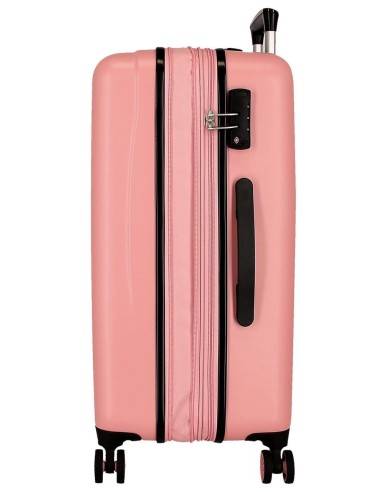 3671823 TROLLEY ABS 68CM.4R. MINNIE Y MICKEY PARIS NUDE