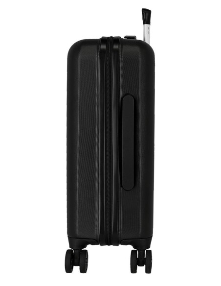 3689322 TROLLEY ABS 55CM.4R. MIKCEY SILVER