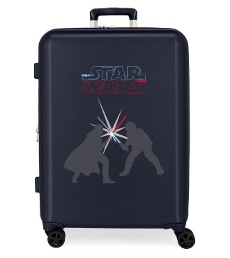 3719422 TROLLEY ABS 70CM.C/EXP. 4R.STAR WARS SWORDS