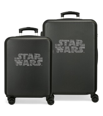 3719724 SET/2 TROLLEY  ABS 55-65CM.4R. STAR WARS LOGO