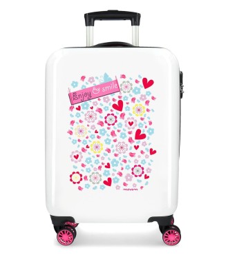 3721464 TROLLEY .ABS 55CM.4R MOVOM ENJOY & SMILE