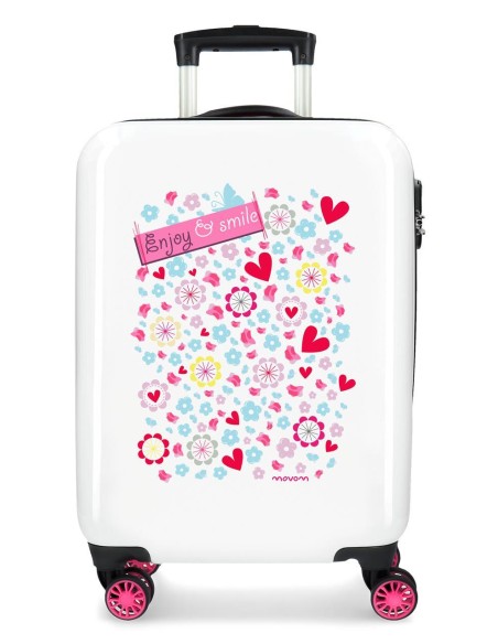 3721464 TROLLEY .ABS 55CM.4R MOVOM ENJOY & SMILE 3721464 TROLLEY .ABS 55CM.4R MOVOM ENJOY & SMILE