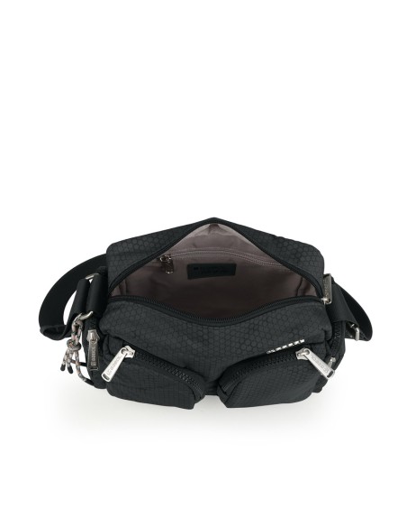 Bolso Bandolera Gabol Aitana Gris Bolsos Mujer | Fraber