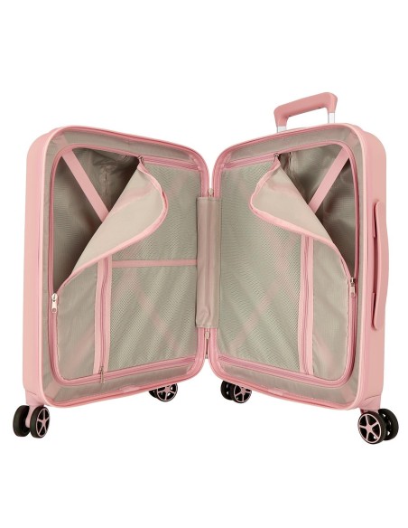 3739724 SET/2 TROLLEY  ABS 55-70CM.4R.MINNIE HEART NUDE 3739724 SET/2 TROLLEY  ABS 55-70CM.4R.MINNIE HEART NUDE