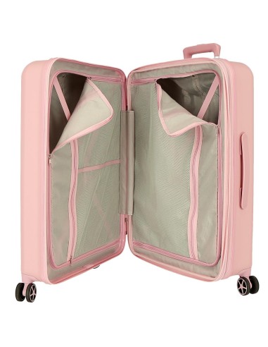 3739724 SET/2 TROLLEY  ABS 55-70CM.4R.MINNIE HEART NUDE