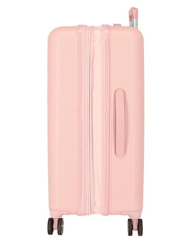 3739724 SET/2 TROLLEY  ABS 55-70CM.4R.MINNIE HEART NUDE