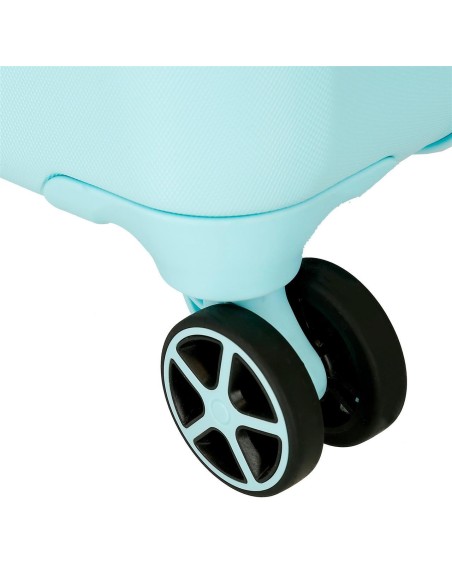 3739325 TROLLEY ABS 55CM.4R. MICKEY FRIENDLY TURQUESA