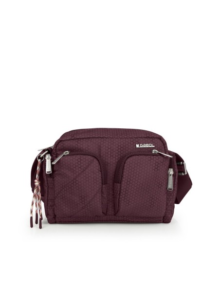 Bolso Bandolera Gabol Aitana Burdeos Bolsos Mujer | Fraber