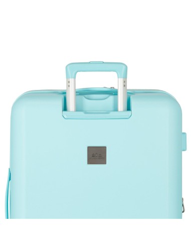 3739425 TROLLEY ABS 70CM.C/EXP. 4R.MICKEY FRIENDLY TURQUESA