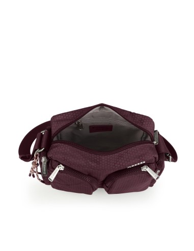 Bolso Bandolera Gabol Aitana Burdeos Bolsos Mujer | Fraber