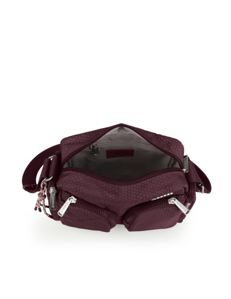 Bolso Bandolera Gabol Aitana Burdeos Bolsos Mujer | Fraber