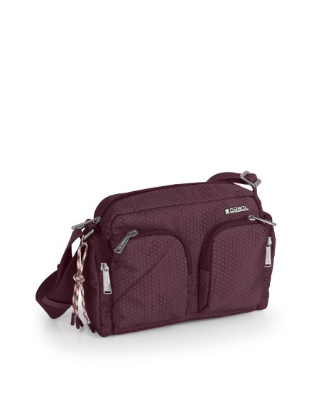 Bolso Bandolera Gabol Aitana Burdeos Bolsos Mujer | Fraber