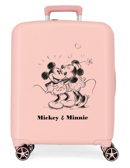 3739328 TROLLEY ABS 55CM.4R. MICKEY & MINNIE KISSES NUDE 3739328 TROLLEY ABS 55CM.4R. MICKEY & MINNIE KISSES NUDE