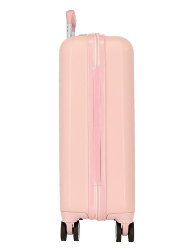 3739328 TROLLEY ABS 55CM.4R. MICKEY & MINNIE KISSES NUDE