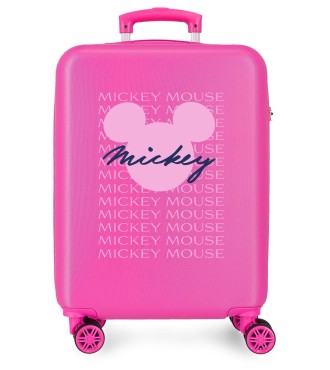 4011142 TROLLEY ABS 55CM.4R. HAVE A GOOD TIME MICKEY SIGNATU