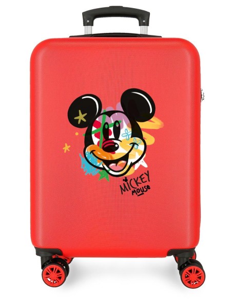 4011143 TROLLEY ABS 55CM.4R. HAVE A GOOD TIME MICKEY STREET