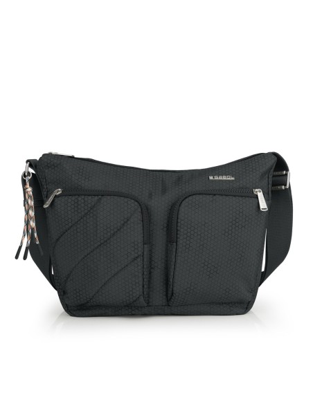 Bolso Bandolera Doble Gabol Aitana Gris Bolsos Mujer | Fr...