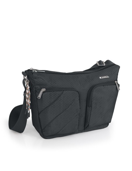 Bolso Bandolera Doble Gabol Aitana Gris Bolsos Mujer | Fr...