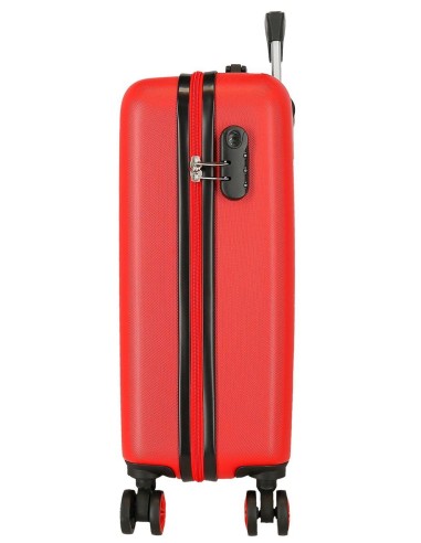 4021142 TROLLEY ABS 55CM.4R. MICKEY HERE STARTS ROJO