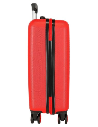 4021142 TROLLEY ABS 55CM.4R. MICKEY HERE STARTS ROJO