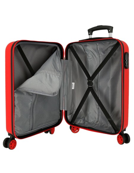 4021142 TROLLEY ABS 55CM.4R. MICKEY HERE STARTS ROJO 4021142 TROLLEY ABS 55CM.4R. MICKEY HERE STARTS ROJO