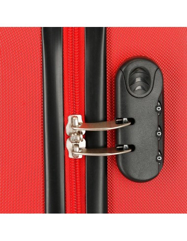 4021142 TROLLEY ABS 55CM.4R. MICKEY HERE STARTS ROJO