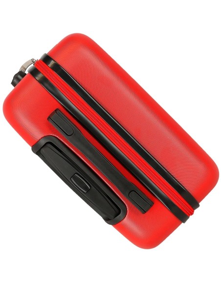 4021142 TROLLEY ABS 55CM.4R. MICKEY HERE STARTS ROJO 4021142 TROLLEY ABS 55CM.4R. MICKEY HERE STARTS ROJO