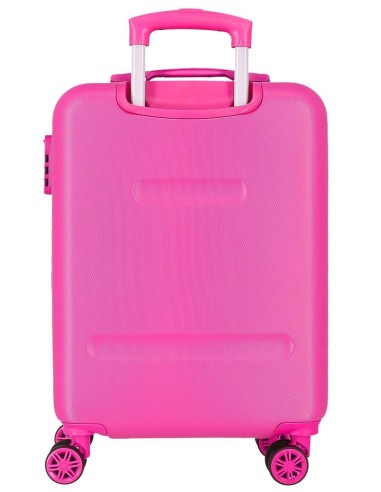 4021145 TROLLEY ABS 55CM.4R. MINNIE GEOMETRIC FUCSIA
