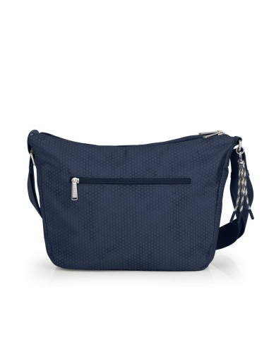 Bolso Bandolera Doble Gabol Aitana Azul Marino Bolsos Muj...