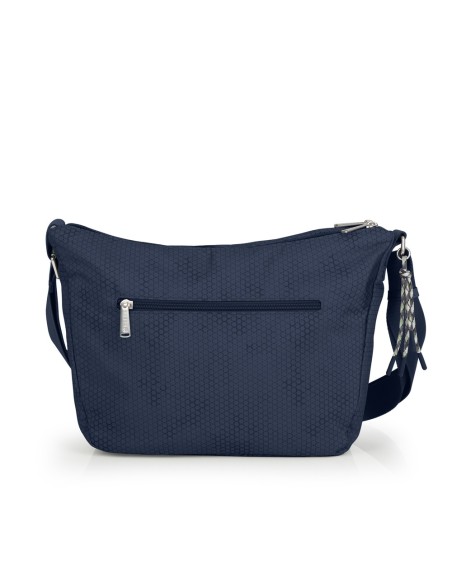Bolso Bandolera Doble Gabol Aitana Azul Marino Bolsos Muj...