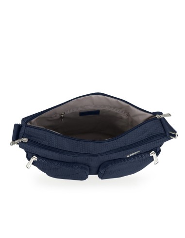 Bolso Bandolera Doble Gabol Aitana Azul Marino Bolsos Muj...